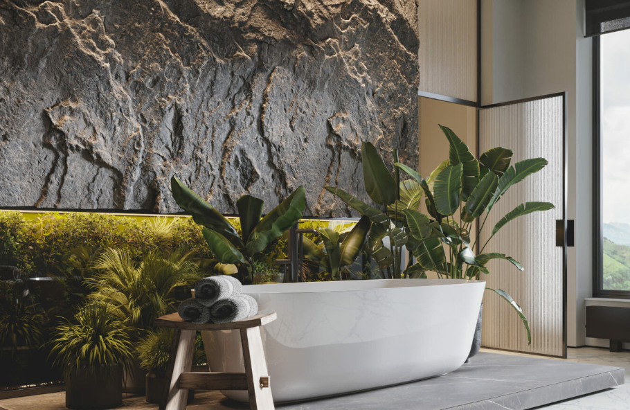 image1.png кварцевый агломерат в биофильном интерьере ванной